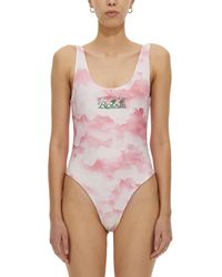 ROTATE BIRGER CHRISTENSEN - Rotate Birger Christensen "Cismione" One-Piece Swimsuit - Lyst