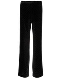 Gucci - Gg Velvet Trousers - Lyst