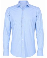 Caliban - Light Cotton Shirt - Lyst