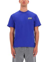 Versace Jeans Couture - Small Square Logo Tshirt - Lyst