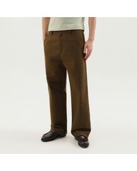 1989 STUDIO - Straight Leg Cotton Pants - Lyst