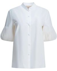 Valentino - Embroidered Casual Shirt - Lyst