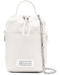 Maison Margiela - 5Ac Small Leather Bucket Bag - Lyst