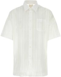 Givenchy - Striped Chiffon Shirt - Lyst