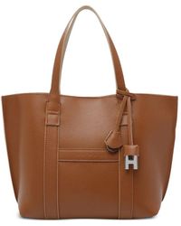 Hogan - Script Small Leather Tote Bag - Lyst