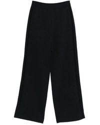 Emporio Armani - Cotton Trousers - Lyst