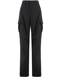 Bottega Veneta - Wool Cargo Trousers - Lyst