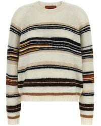 Missoni - Stripes Intarsia Sweater - Lyst