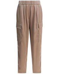 Semler - Polyester Trousers - Lyst