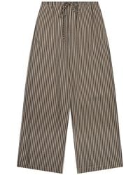 Alysi - Pantalone Ampio A Righe - Lyst
