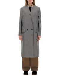 Moschino - Wool Coat - Lyst