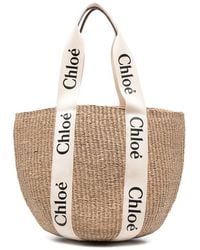 Chloé - Large Woody Basket Bag - Lyst