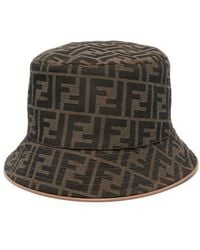 Fendi - Jacquard Bucket Hat - Lyst