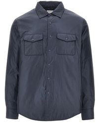 Aspesi - 13 Più Padded Nylon Overshirt - Lyst