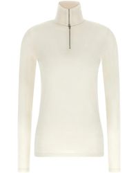 Jil Sander - Half-Zip Sweater - Lyst