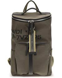 Fendi - Tourist Canvas Backpack - Lyst