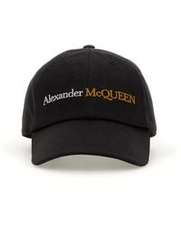 McQueen - Baseball Hat With Logo - Lyst