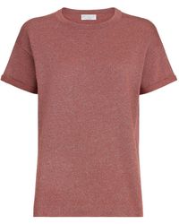 Brunello Cucinelli - Cashmere And Silk Top - Lyst
