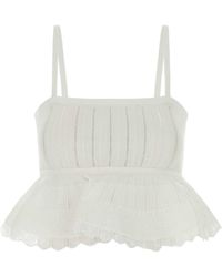 Alaïa - Crinoline Top - Lyst