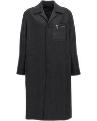 Fendi - Single-Breasted Cashmere Coat - Lyst