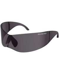 Balenciaga - Bb0299S 001 Sunglasses Nylon Mask - Lyst