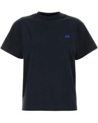 Jil Sander - T-Shirt Cn Ss Emb - Lyst
