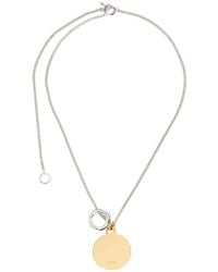 Jil Sander - Medallion Pendant Necklace - Lyst