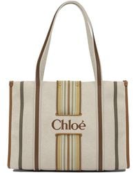 Chloé - "Woody Loop" Small Shoulder Bag - Lyst