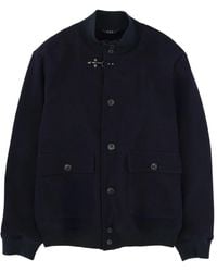Fay - Wool Jacket With Buttons - Lyst