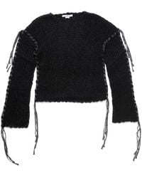 Acne Studios - Wool Blend Crewneck Sweater - Lyst