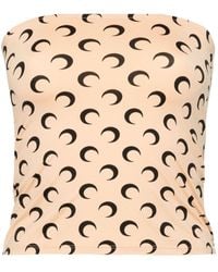 Marine Serre - Moon Print Top - Lyst