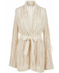 Twinset - Mother Of Pearl Wool Sweater - Lyst