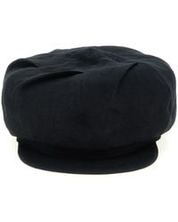 Yohji Yamamoto - Linen Fatcap Hat - Lyst