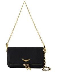 Zadig & Voltaire - Zadig&Voltaire Rock Nano Wallet On Chain - Lyst