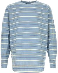 Prada - Embroidered Chambray Shirt - Lyst