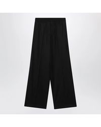 Balenciaga - Palazzo Trousers With Elastic Waist - Lyst