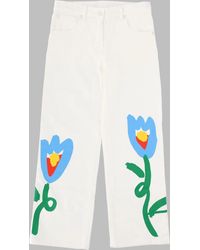 Stella McCartney - Soft Fabric Trousers For Girls - Lyst