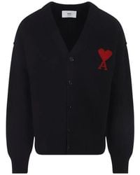 Ami Paris - Adc Cardigan - Lyst