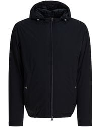 Herno - Short Down Jacket With Hood Jackets And Coats - Lyst