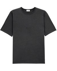 Saint Laurent - Cotton Clothing T-Shirt - Lyst