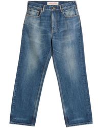 Valentino - Washed Denim Jeans - Lyst
