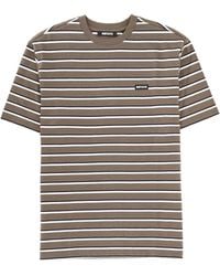 ROTATE BIRGER CHRISTENSEN - Rotate Birger Christensen Striped Logo T-Shirt - Lyst