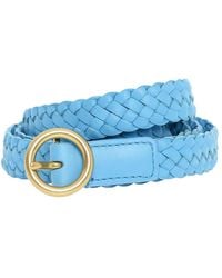 Bottega Veneta - Intrecciato Nappa Leather Belt - Lyst
