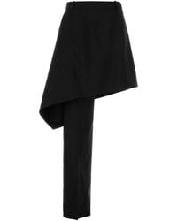 Bottega Veneta - Wool Pant-Skirt - Lyst