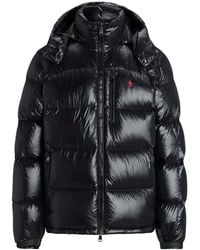 Polo Ralph Lauren - The Gorham Glossed Down Jacket With Detachable Hood - Lyst