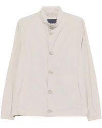 Herno - Natural Polyamide Short Jacket - Lyst