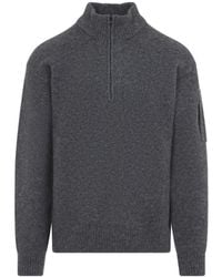 C.P. Company - C.P.Company Raven Knitwear Crew Neck - Lyst