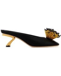 Ferragamo - Embellished Mules - Lyst
