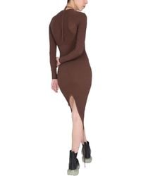 ANDREADAMO - Andreadamo Dress With Cut Out Detail - Lyst