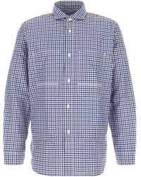 Junya Watanabe - Embroidered Cotton Shirt - Lyst